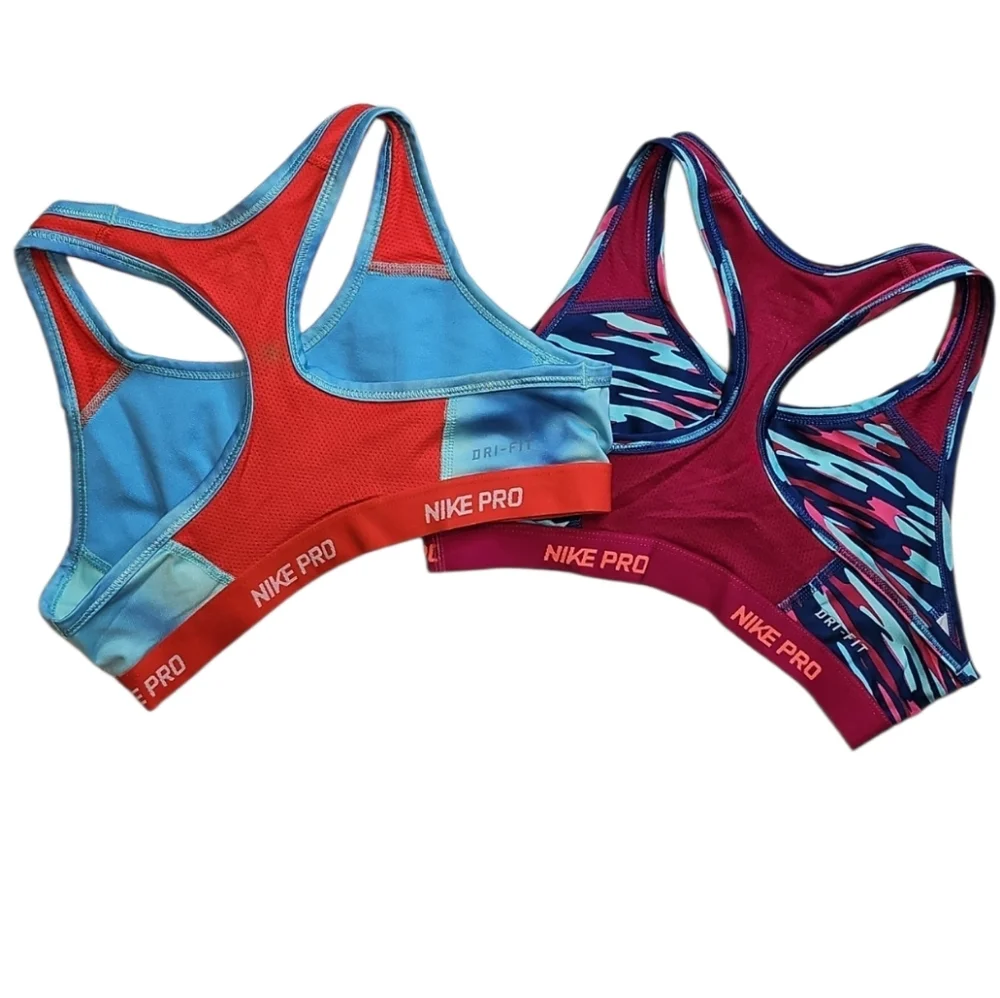 NIKE Pro Dri-Fit Non-Padded Sport Bras. Women's Size: Medium.